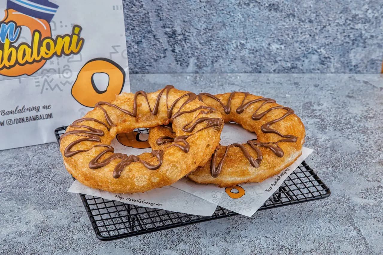 White Iced Donut