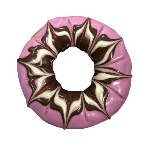 Pink Marble Donut - Best luxury donut in Dubai